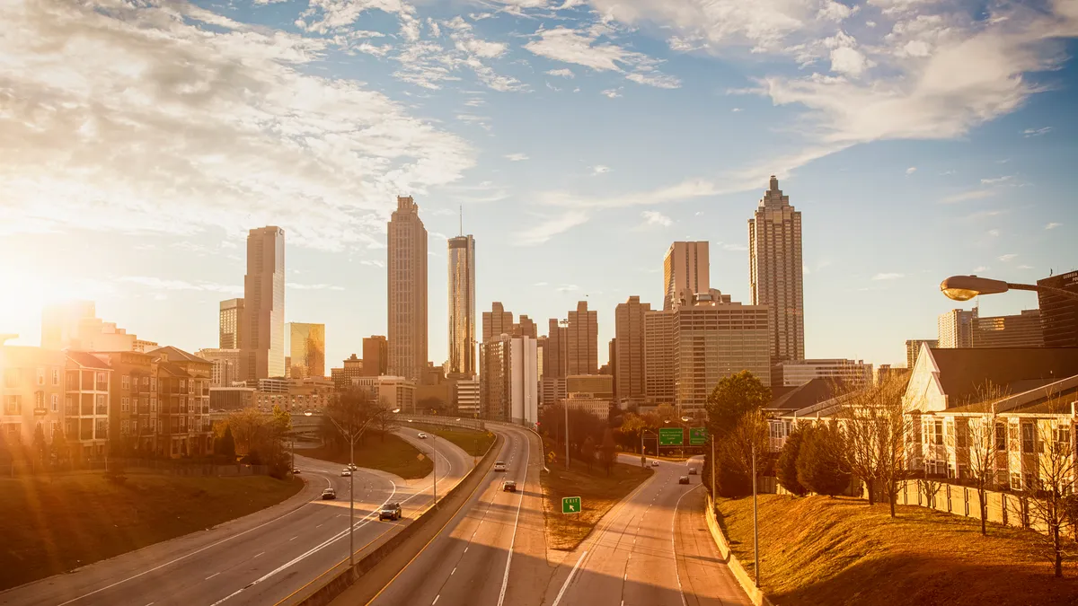 An image of the Atlanta skyline