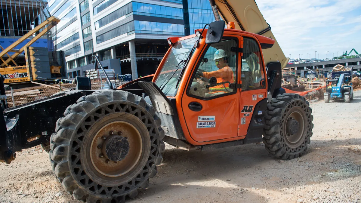 Construction workers onsite