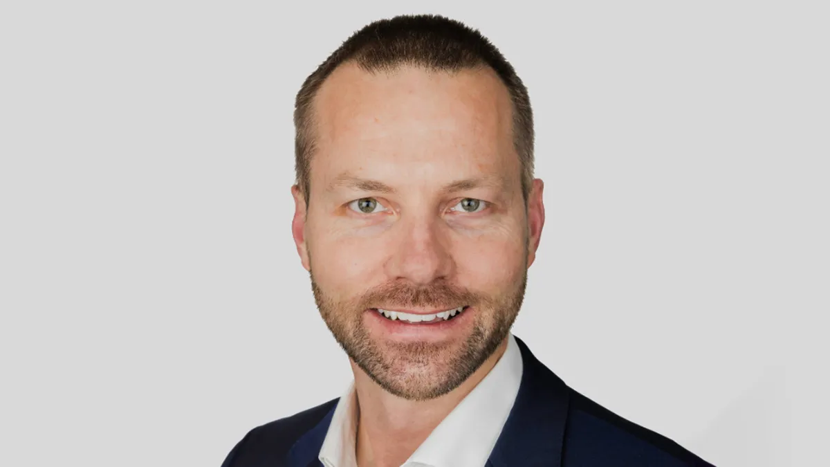 A headshot of Daniel Wilson, iRhythm's incoming CFO.