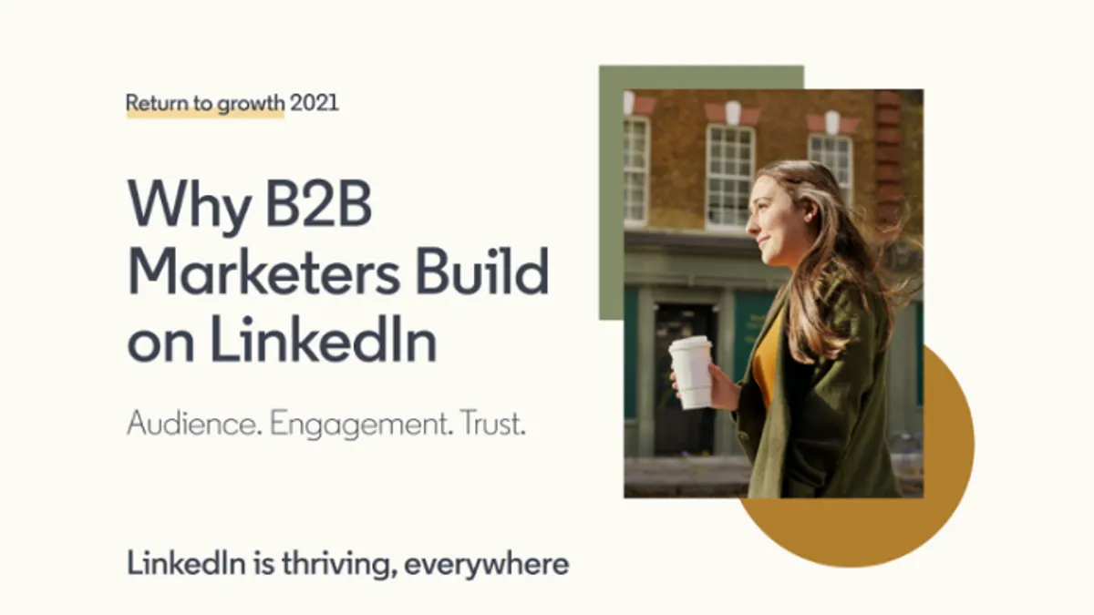 LinkedIn B2B marketing infographic