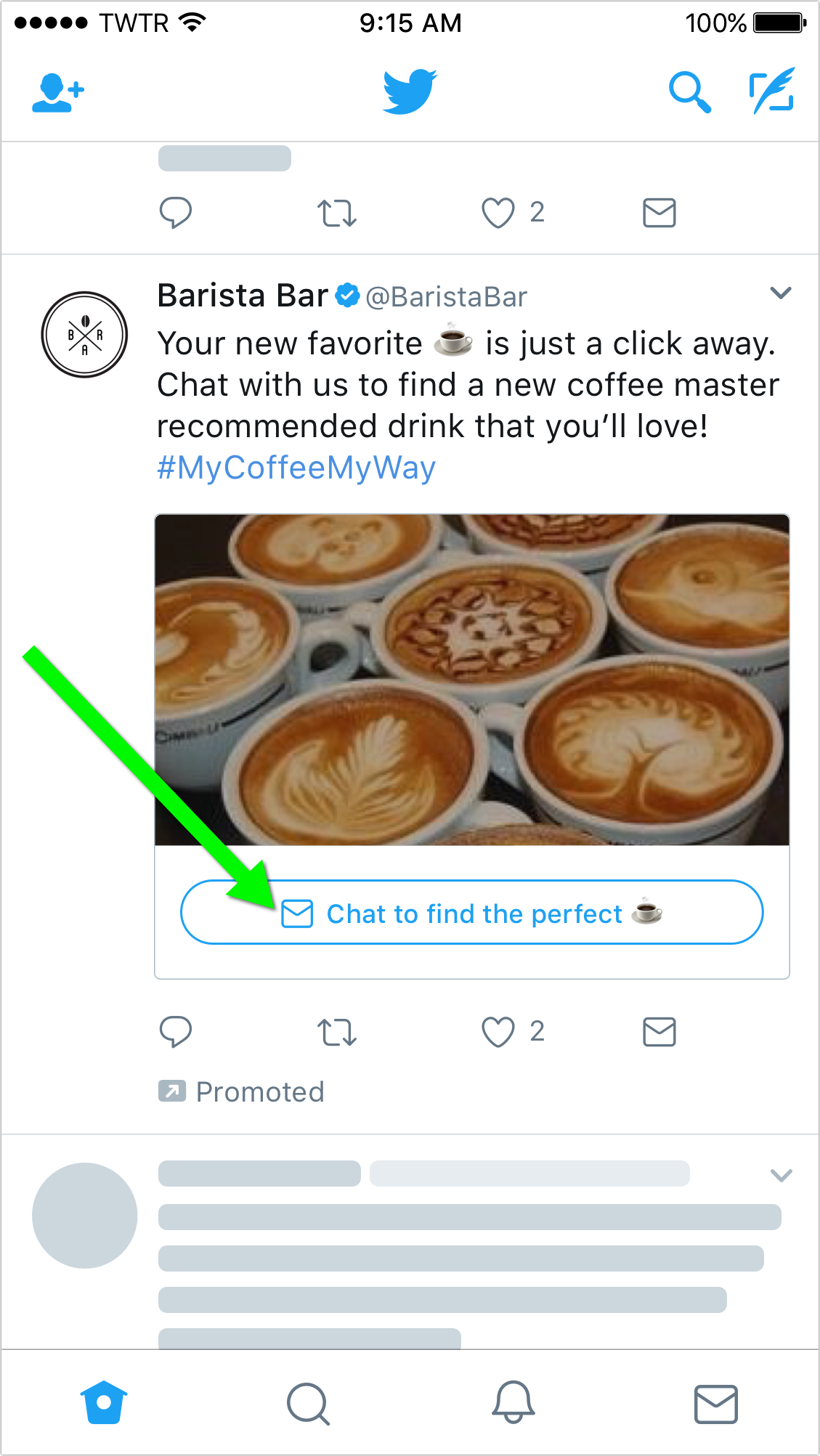 Twitter Direct Message Cards