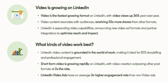 LinkedIn video engagement guide