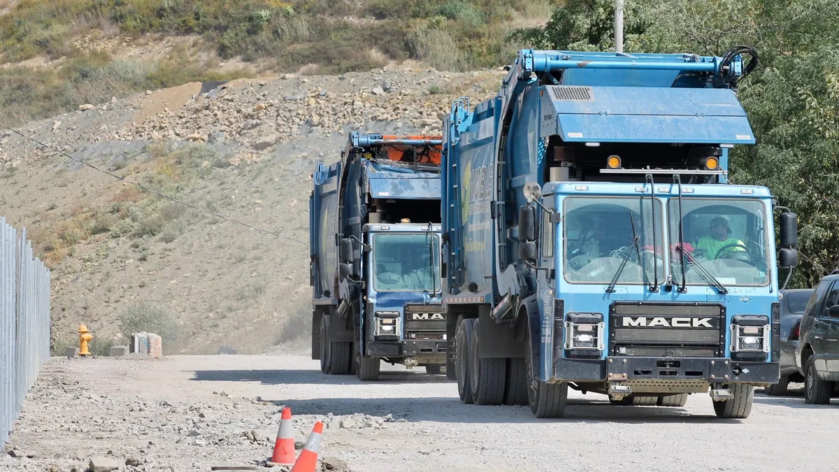 Noble Environmental trucks in Pennsylvania