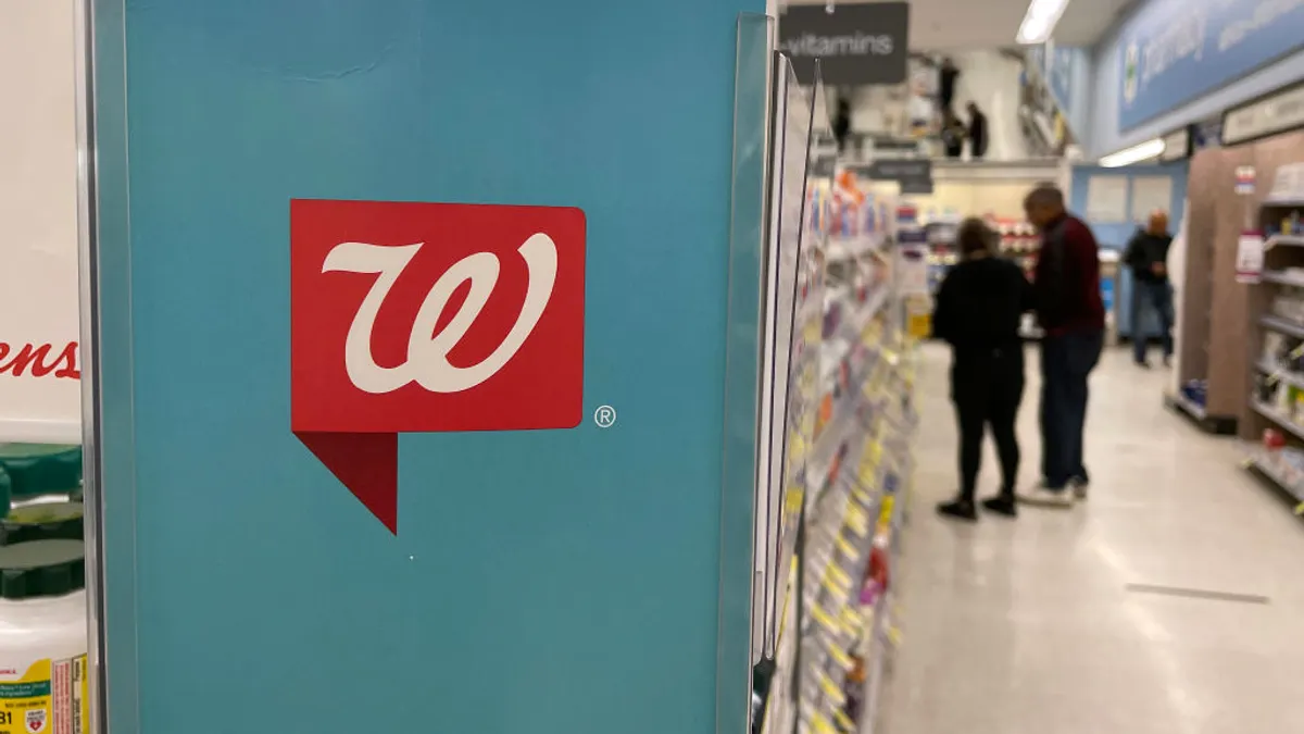Walgreens inside store