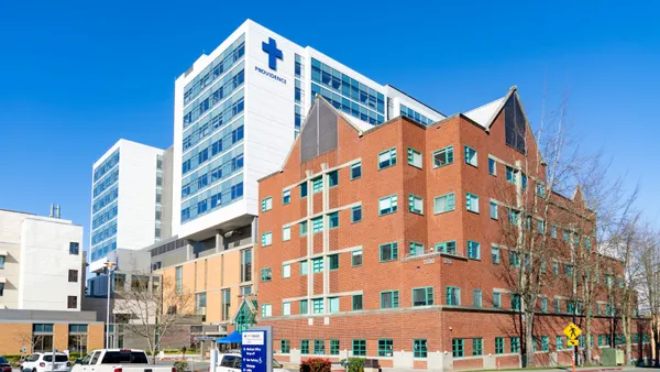 The outside of Providence Regional Medical Center Everett