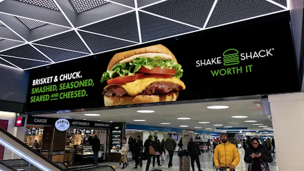 Shake Shack's "Worth It" campaign imagery.