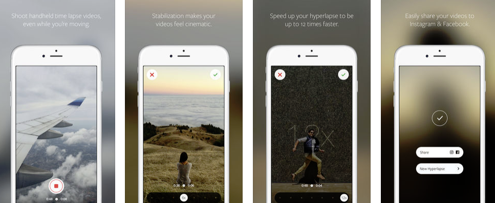 Hyperlapse screenshots