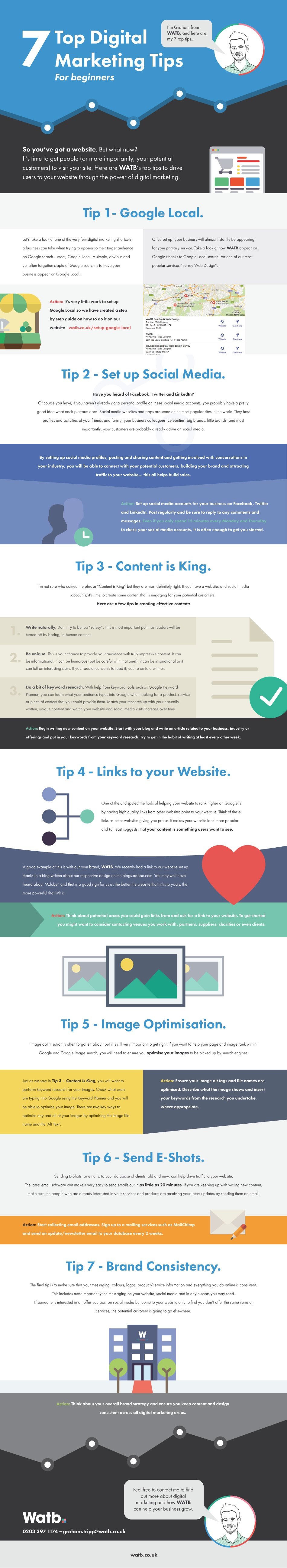 7 Top Digital Marketing Tips [Infographic] | Social Media Today