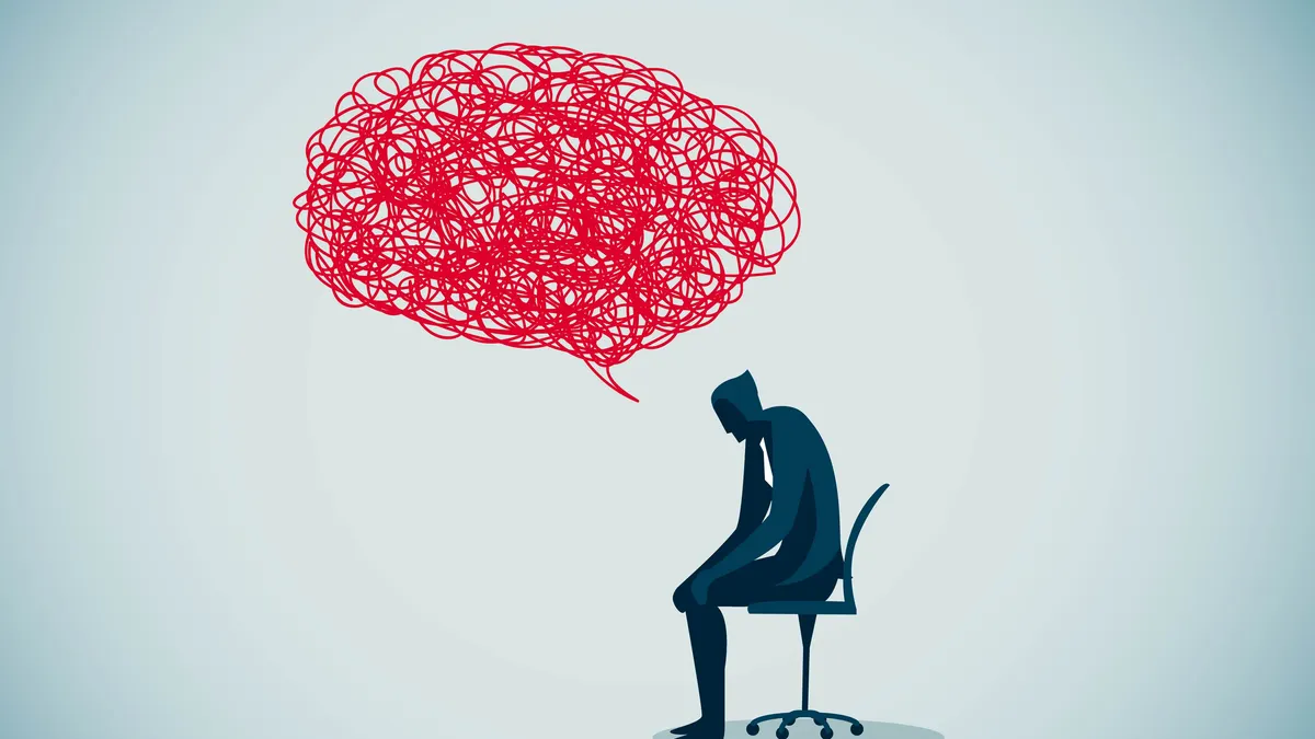 A man with a lot on his mind