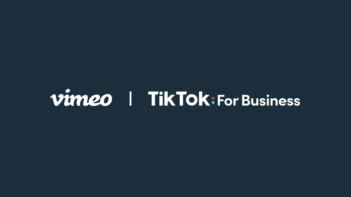 Vimeo and TikTok partner for video ads