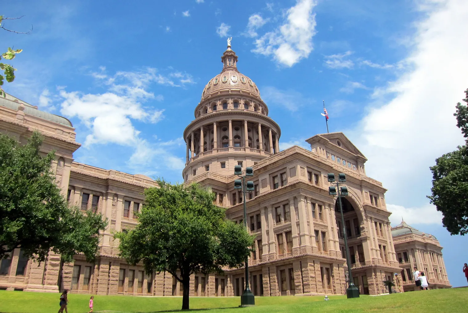 The Texas statehouse.