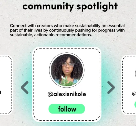TikTok Earth Month