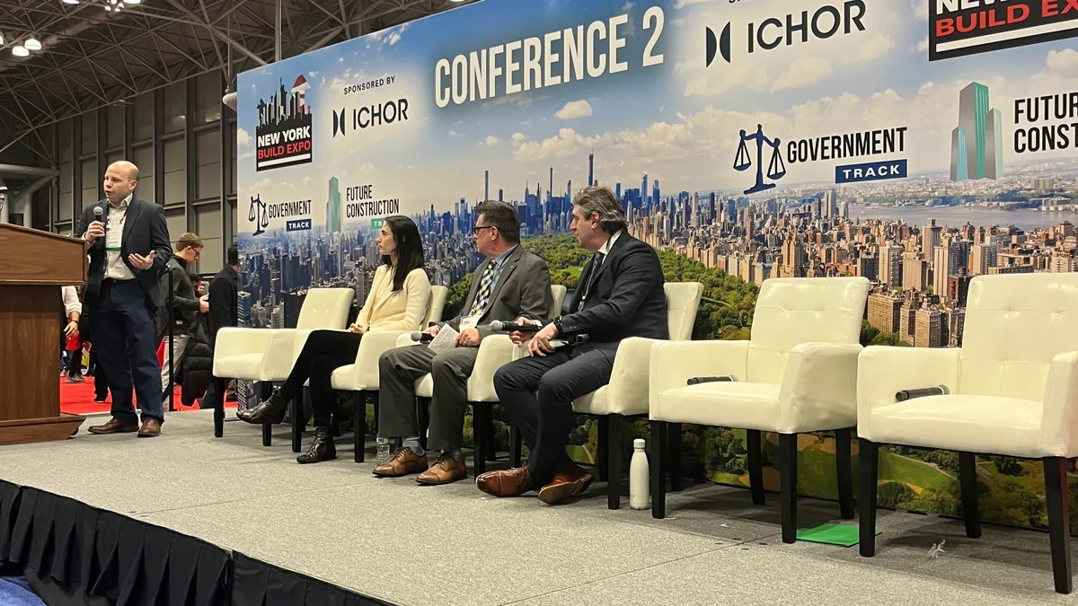 Panelists discuss NYC infrastructure at the 2023 New York Build conference