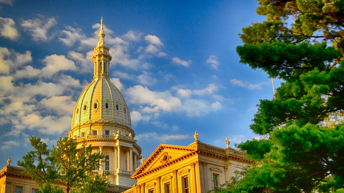 Michigan State Capitol in Lansing