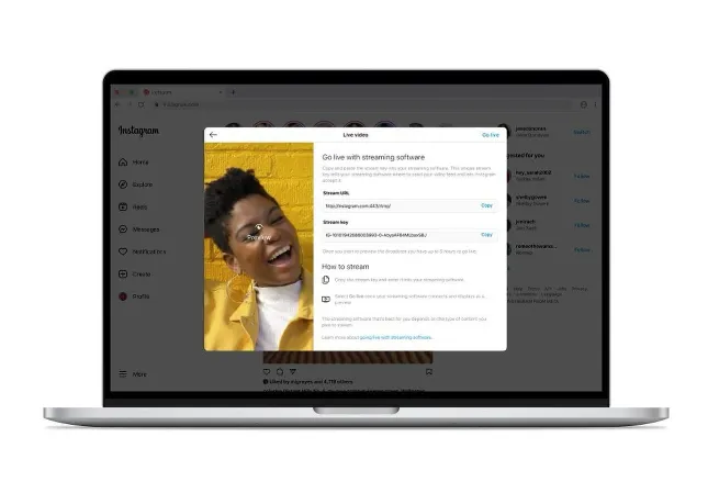 Instagram Live producer