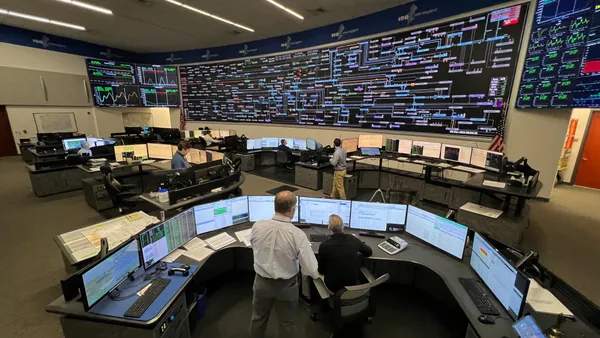 The ISO New England control room.