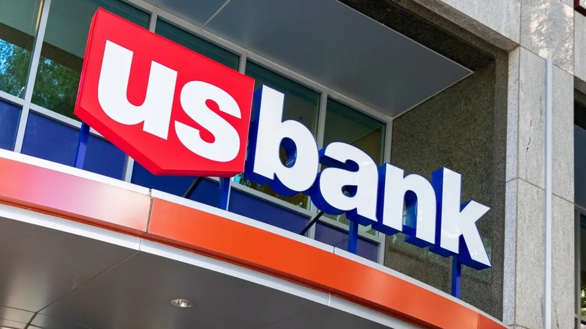 Bank sign