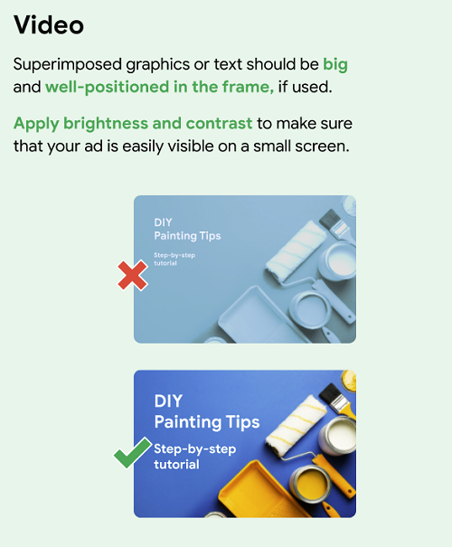 Google ad creative guide
