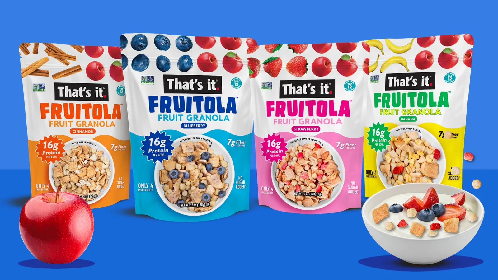 That's it. Fruitola Fruit Granola