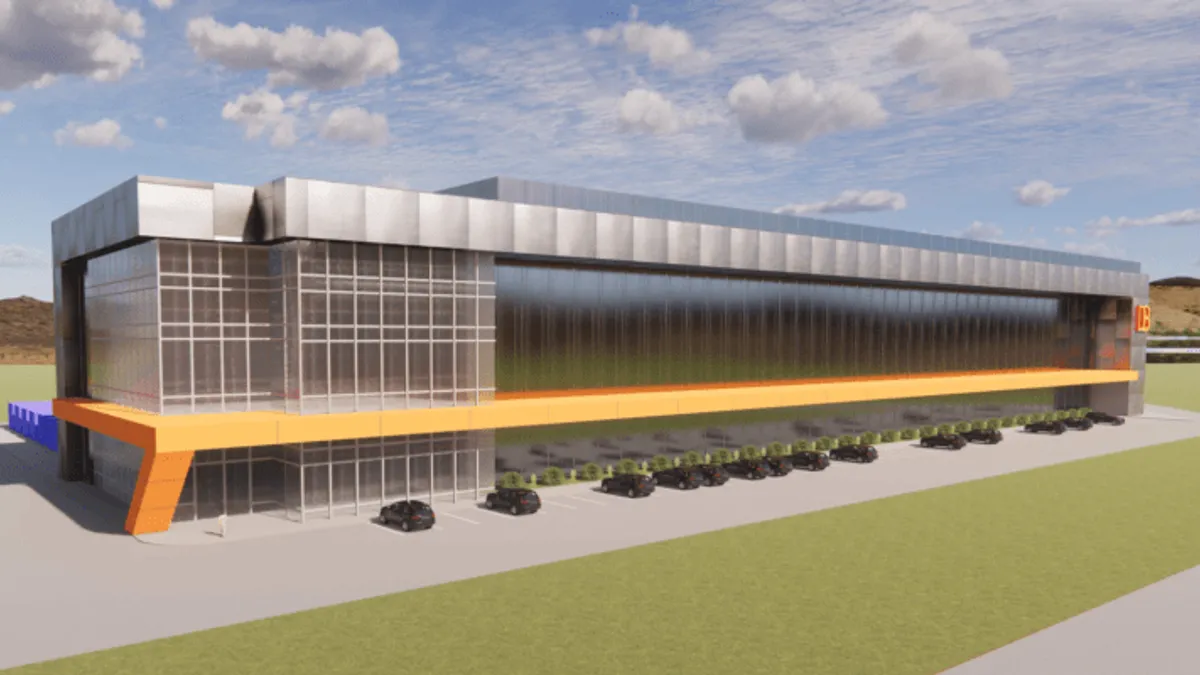 Rendering of the Lithia Springs Databank data center campus in Culpeper, Virginia