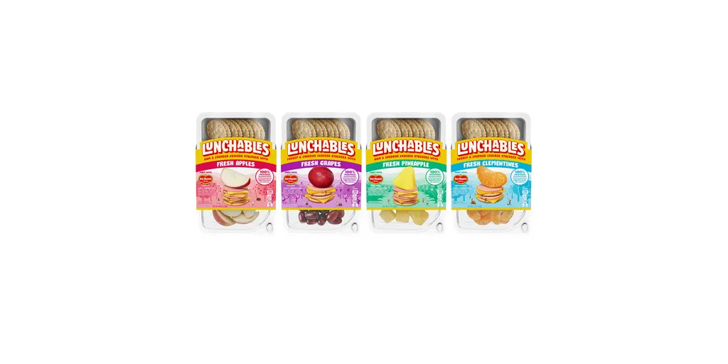 Lunchables fresh fruit offerings