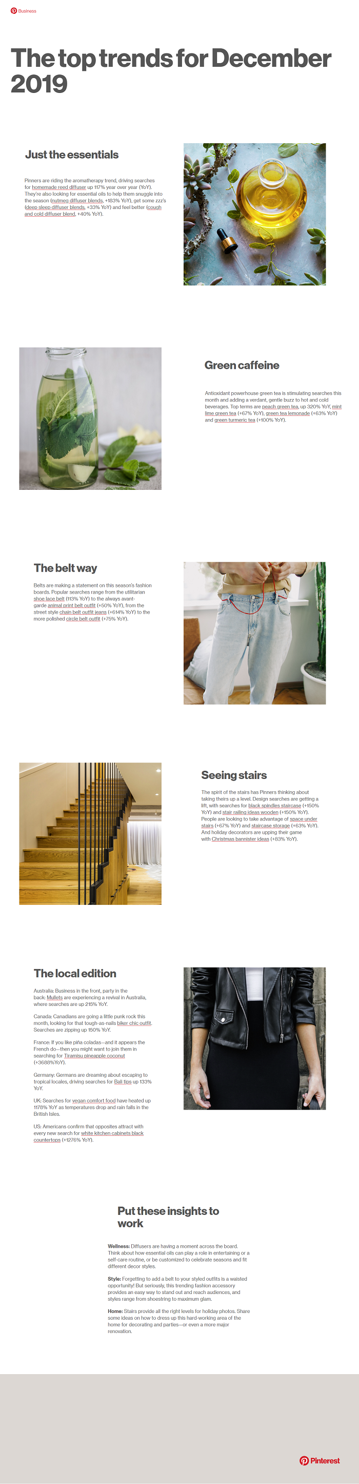 Pinterest trends December 2019