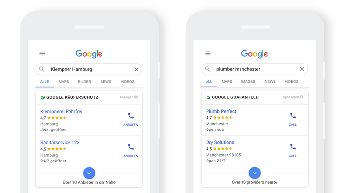 Google Local Services ads