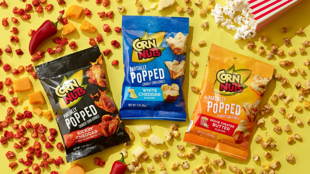 Packages of Corn Nuts