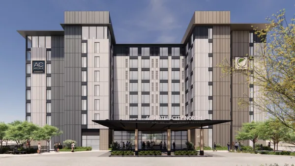 A rendering shows a dual-branded AC Hotel by Marriott and Element by Westin planned in North Phoenix.