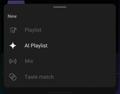 YouTube AI playlists