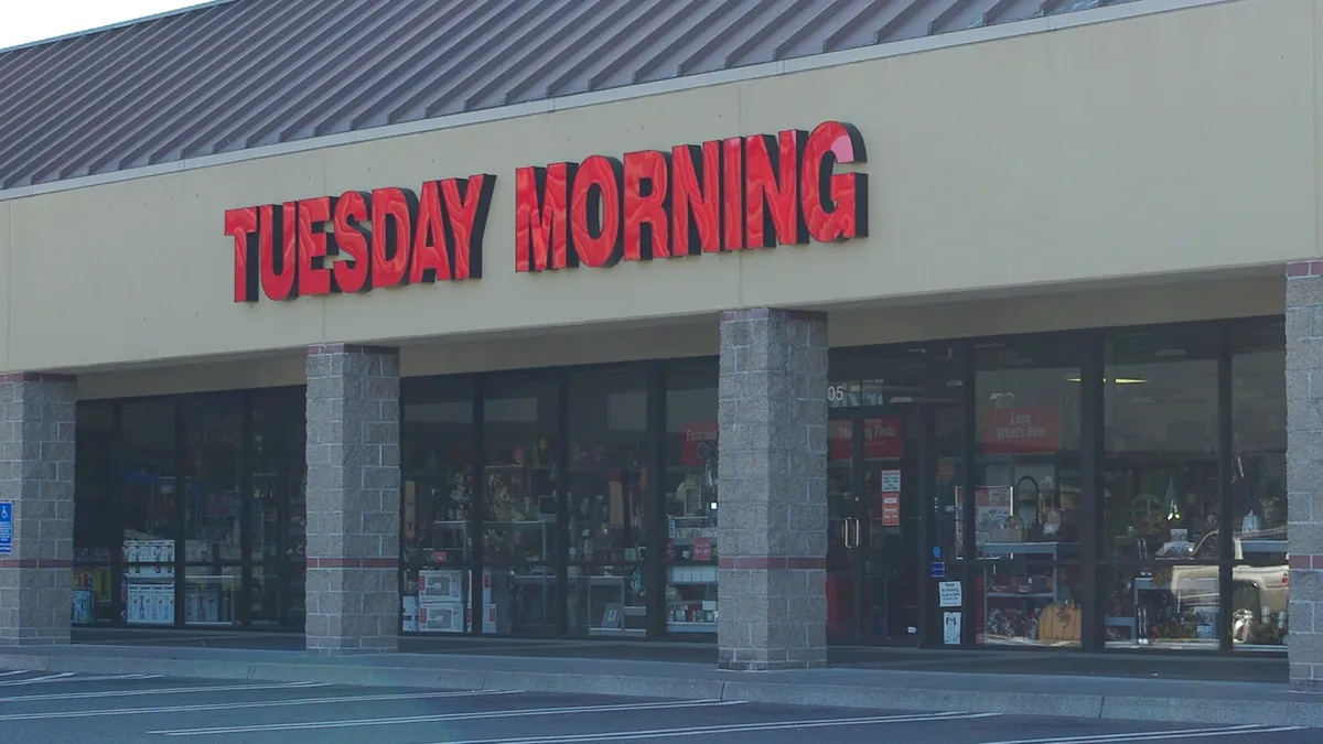 A Tuesday Morning storefront