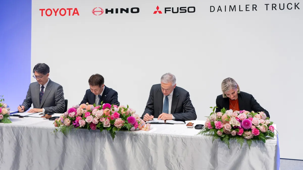 Toyota Daimler Mitsubishi Fuso and Hino Motors