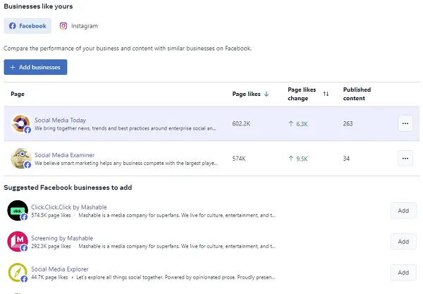 Facebook tips