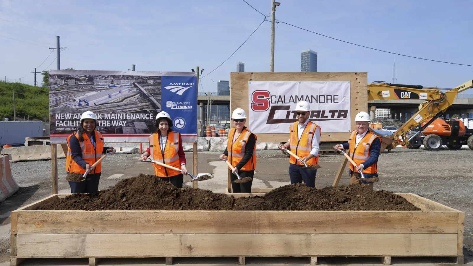 Amtrak breaks ground on $1B NYC maintenance facility