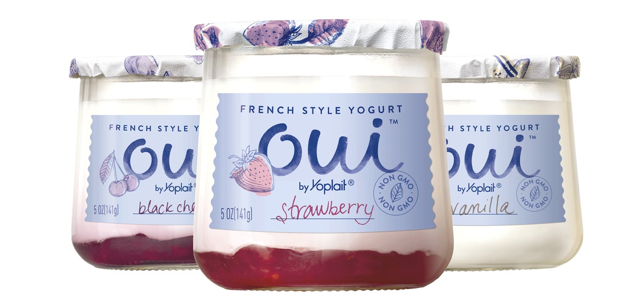 Oui yogurt by Yoplait