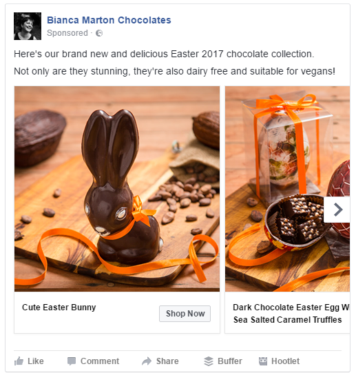 Easter ad example