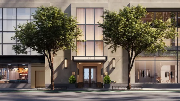 Rendering of a hotel