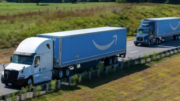 Amazon trucks