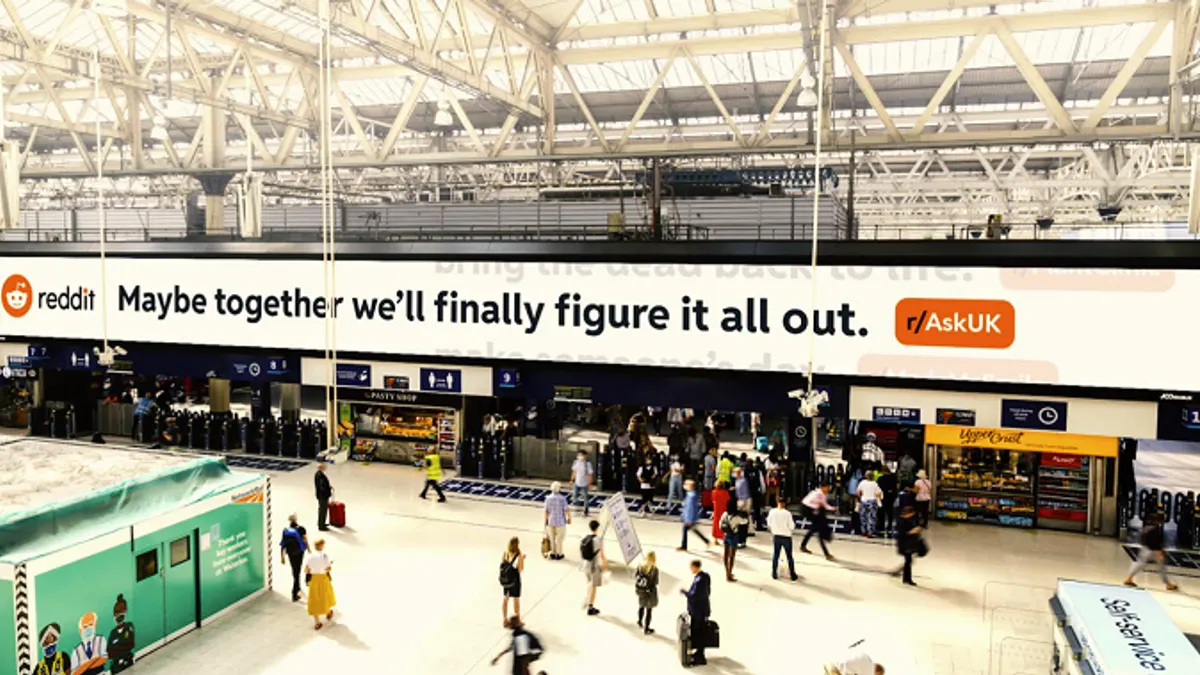 Reddit UK ad campaign
