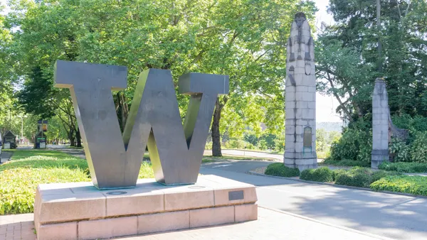 University of Washington letter mark statute on campus