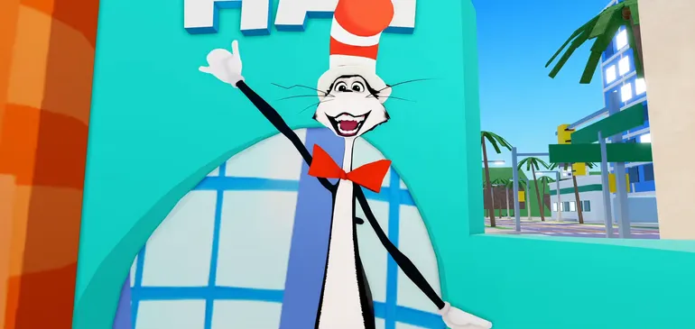 Warner Bros. stirs up ‘The Cat in the Hat’ mayhem on Roblox ahead of film