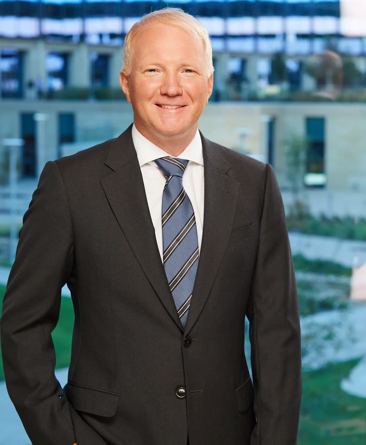 An executive bio photo of Kent Rice, Toyota Motor Co. vice president of quality.