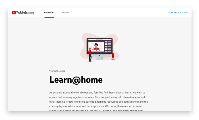 YouTube Learn@Home