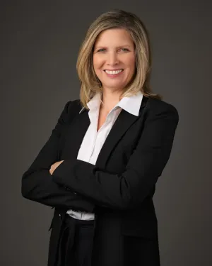 A portrait of Cummins CEO Jennifer Rumsey.