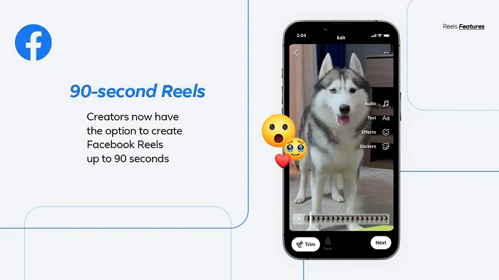 Facebook Reels update