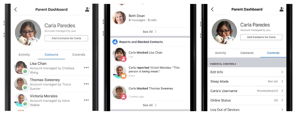 Facebook Messenger Kids Parents Portal
