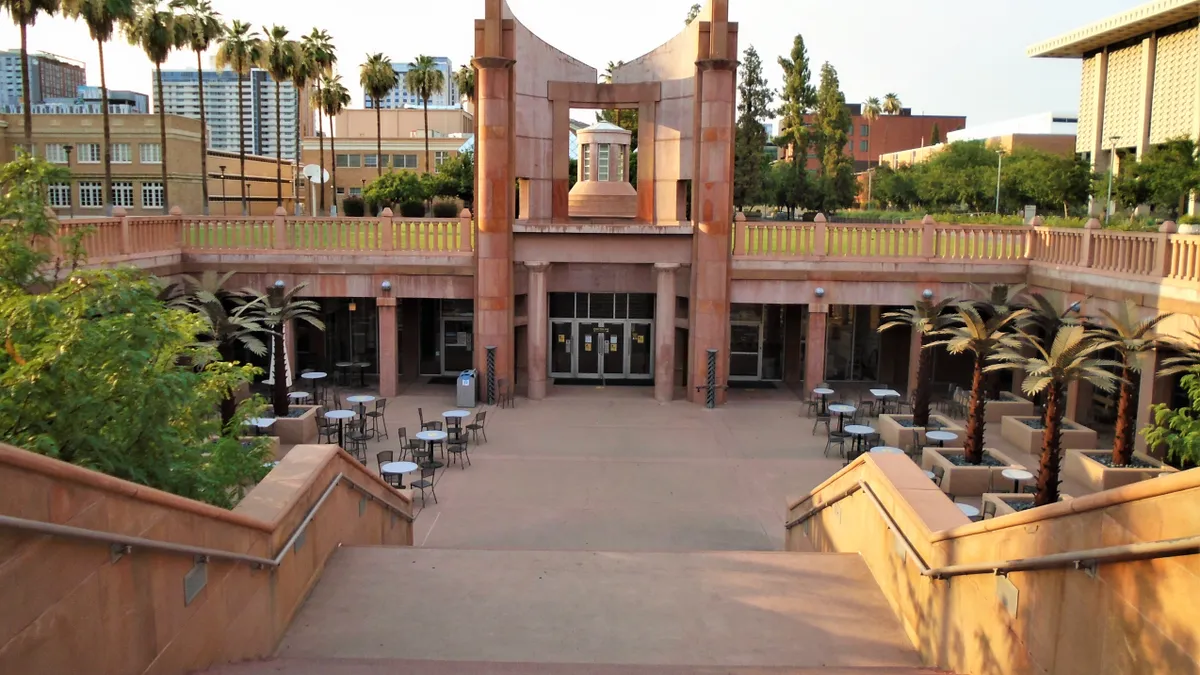 The library at Arizona State University