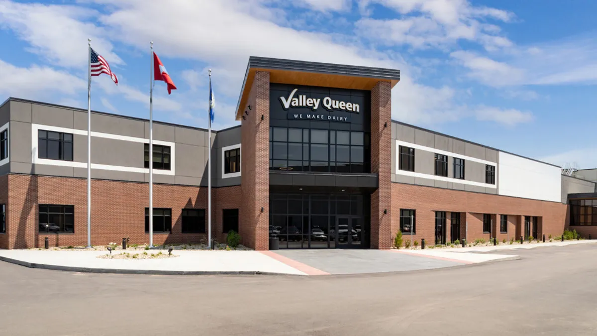 The exterior of a Valley Queen building is seen