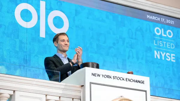 Olo founder Noah Glass on Olo's first day of trading