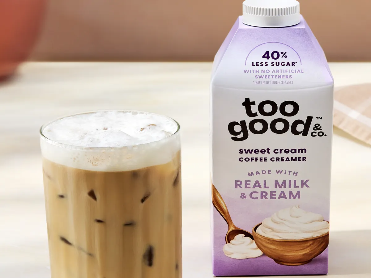 Danone's Too Good & Co enters coffee creamers